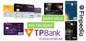 Danh sách thẻ tín dụng TPBank