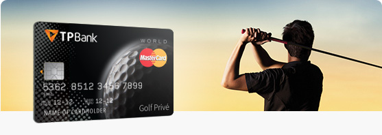 Thẻ tín dụng TPBank World MasterCard Golf Privé