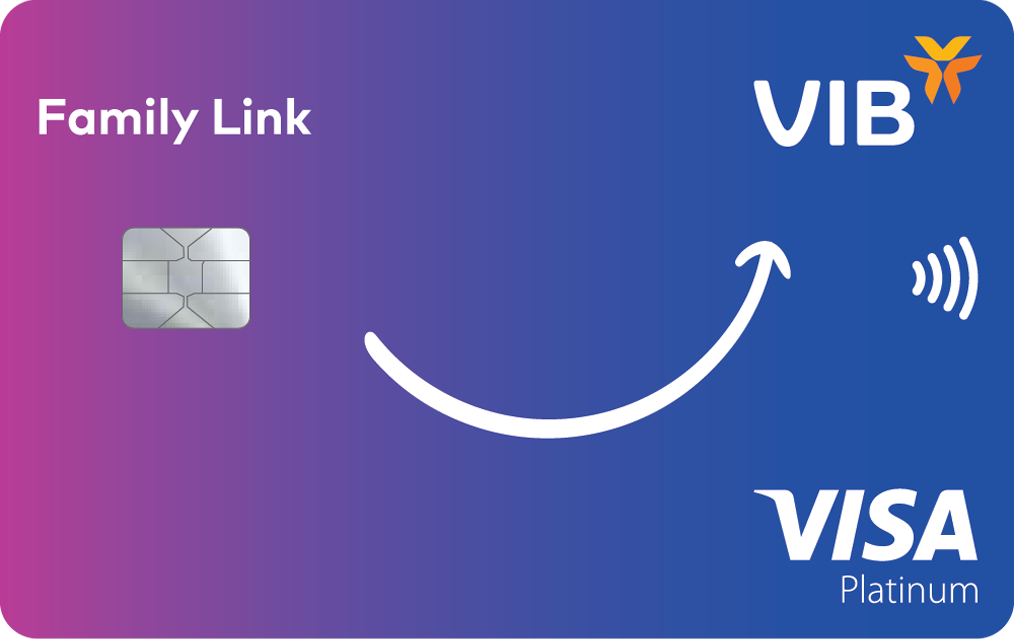 Thẻ tín dụng VIB Family Link - Moneytory