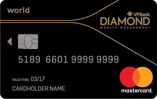 Thẻ tín dụng VPBank Diamond World MasterCard