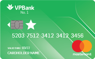 Thẻ tín dụng VPBank Number 1 MasterCard