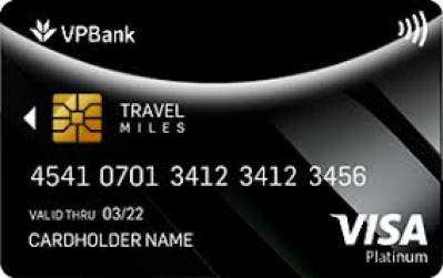 Thẻ tín dụng VPBank Visa Platinum Travel Miles - Moneytory