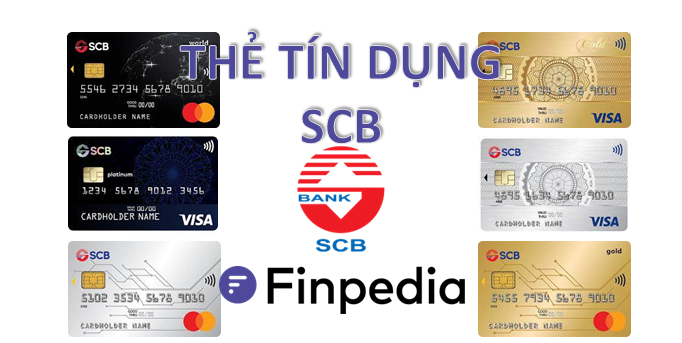 danh sách thẻ tín dụng SCB