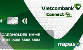 Thẻ ghi nợ Vietcombank Connect24 ECard