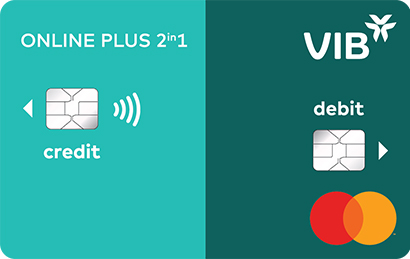 Thẻ tín dụng VIB Online Plus 2in1 - Moneytory