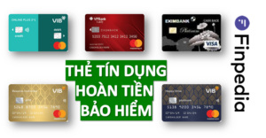 Top 10 thẻ tín dụng hoàn tiền bảo hiểm tốt nhất - Moneytory