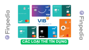 Danh sách thẻ tín dụng VIB-finpedia